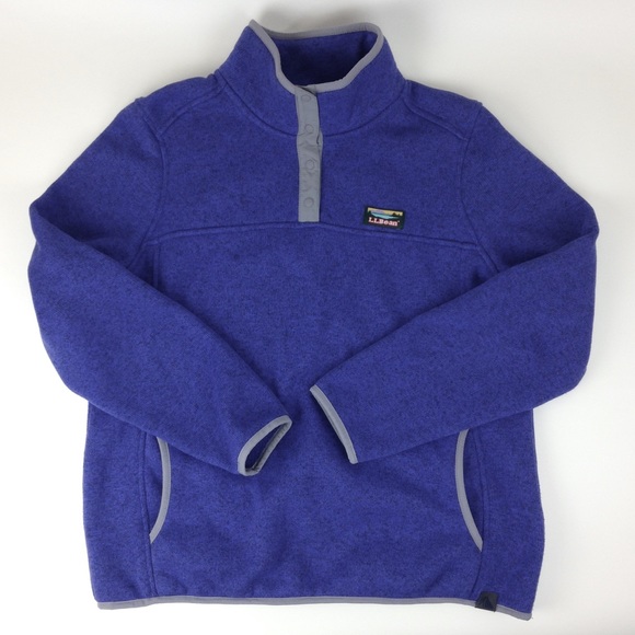 L.L. Bean Tops - L.L. Bean Sweater Fleece Pullover